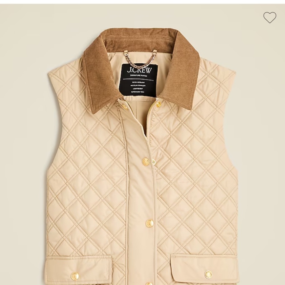 J.Crew Quilted Vest